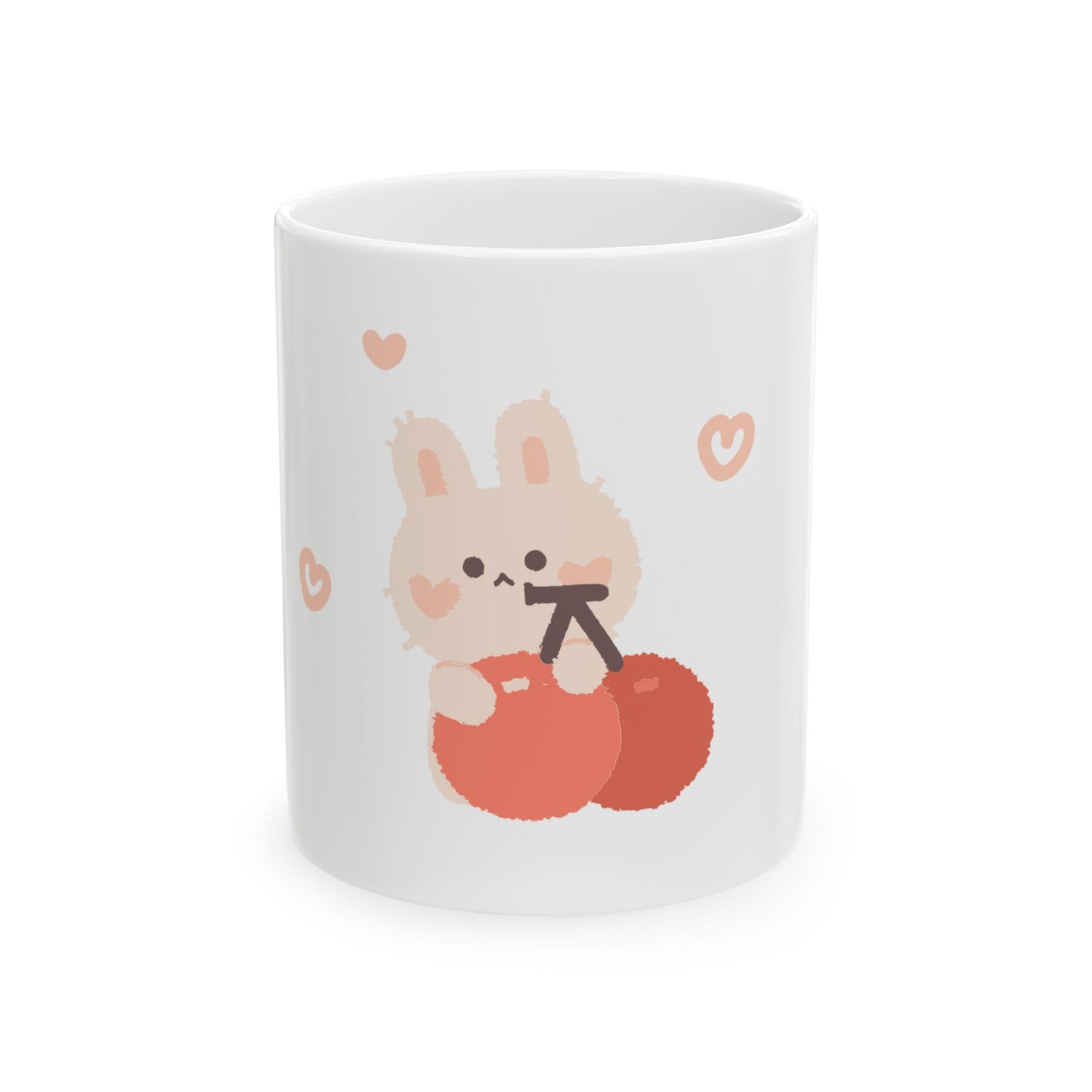 Cherry Bunny-Ceramic Mug